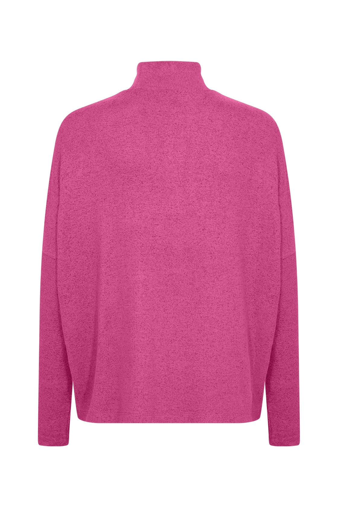 Soya Concept Biara Supersoft Turtle Neck Jumper - Fuchsia Melange