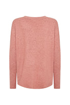 Soya Concept Biara Supersoft V-Neck Jumper - Blush Melange