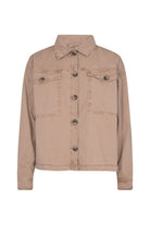 Soya Concept Catty Cotton Jacket - Desert Brown