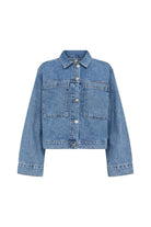 Soya Concept Dolores Denim Jacket - Medium Blue Denim