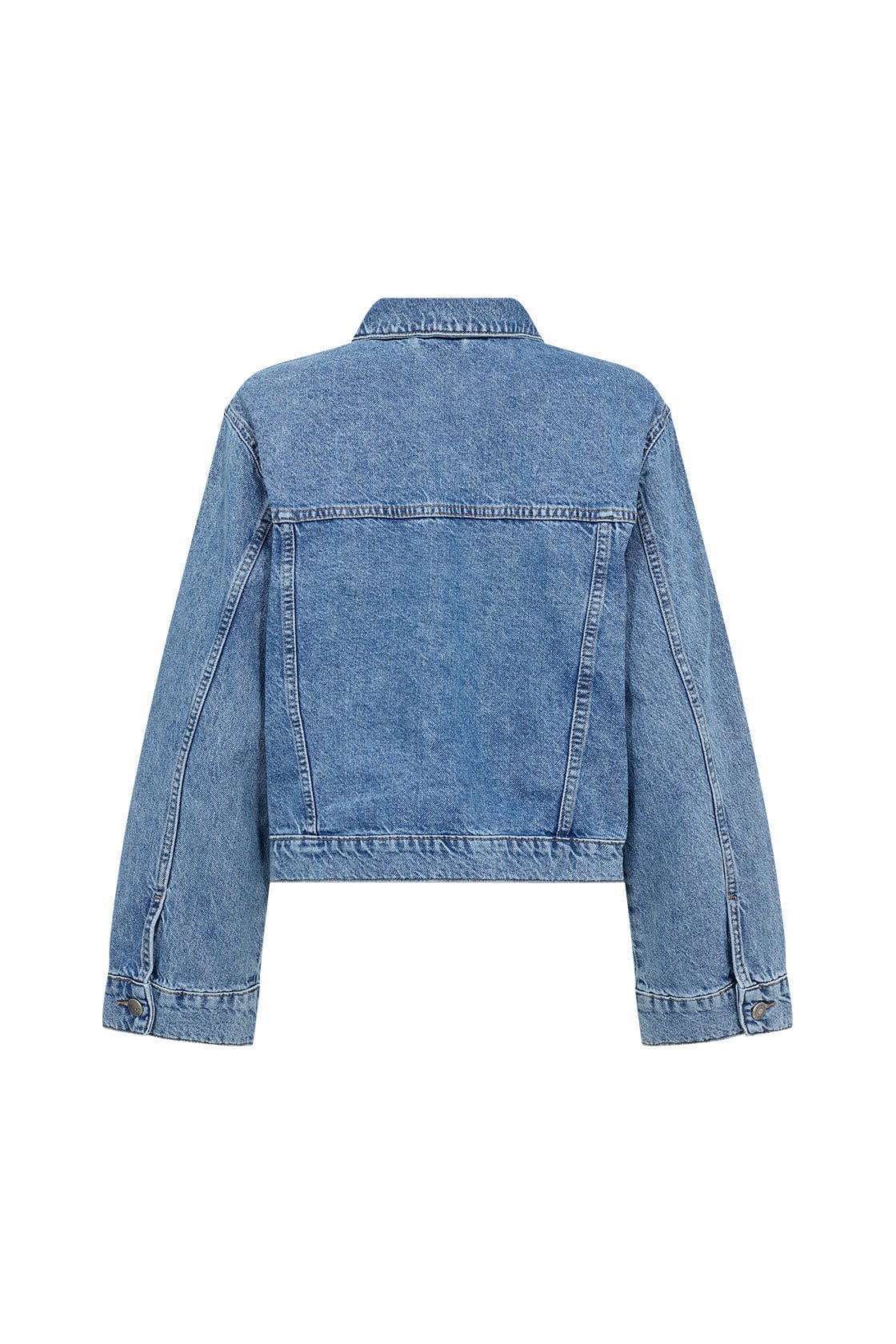 Soya Concept Dolores Denim Jacket - Medium Blue Denim