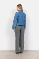 Soya Concept Dolores Denim Jacket - Medium Blue Denim