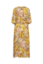 Soya Concept Elyse Dress - Golden Yellow Combi