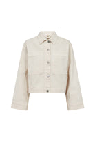 Soya Concept Erna Denim Jacket - Cream