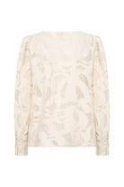 Soya Concept Ibi Jacquard Blouse - Cream