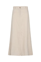 Soya Concept Ina Linen Blend Maxi Skirt - Sand