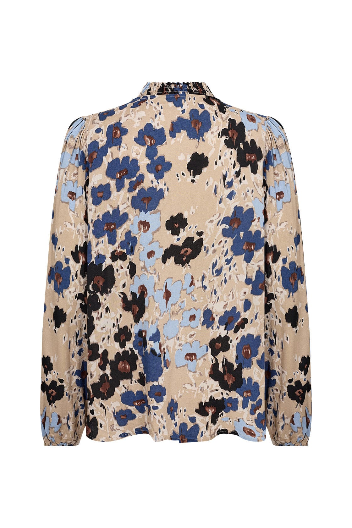 Soya Concept Irena Printed Shirt - Blue Iris Combi