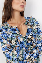 Soya Concept Joleen Shirt - Bright Blue Combi