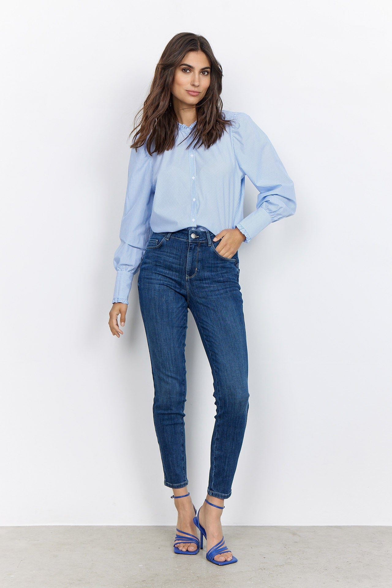 Soya Concept Kimberly Jeans - Dark Blue Denim