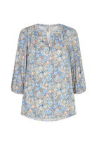 Soya Concept Kraka Blouse - Bright Blue Combi