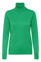 Soya Concept Mila Roll Neck Jumper - Verdant Green