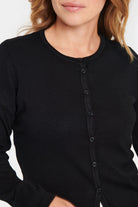 Soya Concept Mila Round Neck Button Through Cardigan - Black