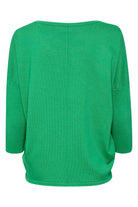 Soya Concept Mila Round Neck Jumper - Verdant Green