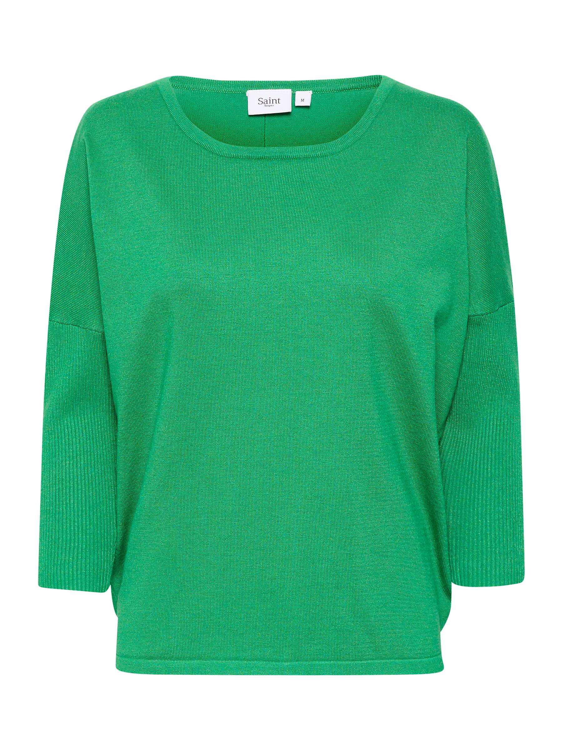 Soya Concept Mila Round Neck Jumper - Verdant Green