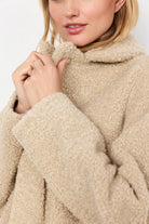 Soya Concept Mukite Teddy Coat - Sand