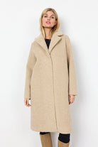 Soya Concept Mukite Teddy Coat - Sand