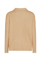 Soya Concept Nessie Collared Pullover - Sand Melange