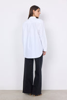 Soya Concept Netti Plain Shirt - White