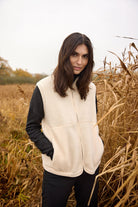 Soya Concept Onyx Fleece Cardigan - Cream