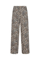 Soya Concept Owena Leopard Print Jeans - Sand Combi