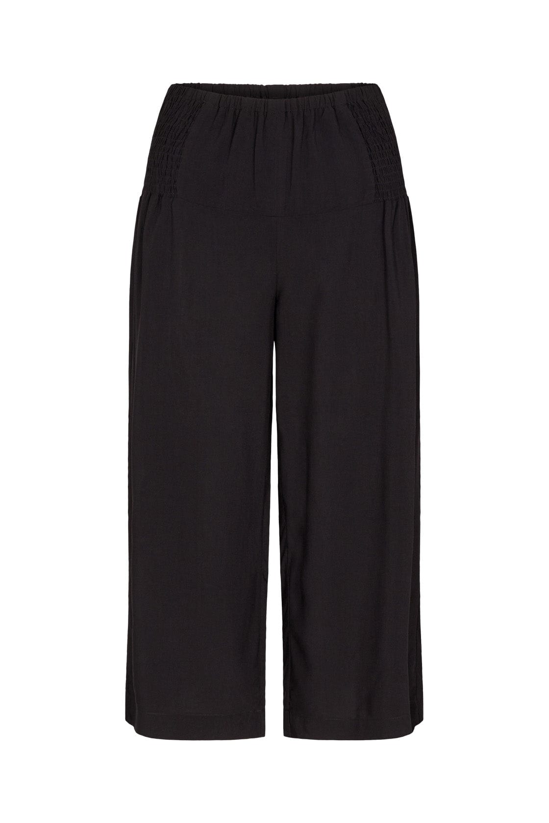 Soya Concept Radia Sustainable Viscose Culottes - Black