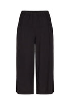 Soya Concept Radia Sustainable Viscose Culottes - Black