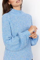 Soya Concept Remone Jumper - Bright Blue Melange