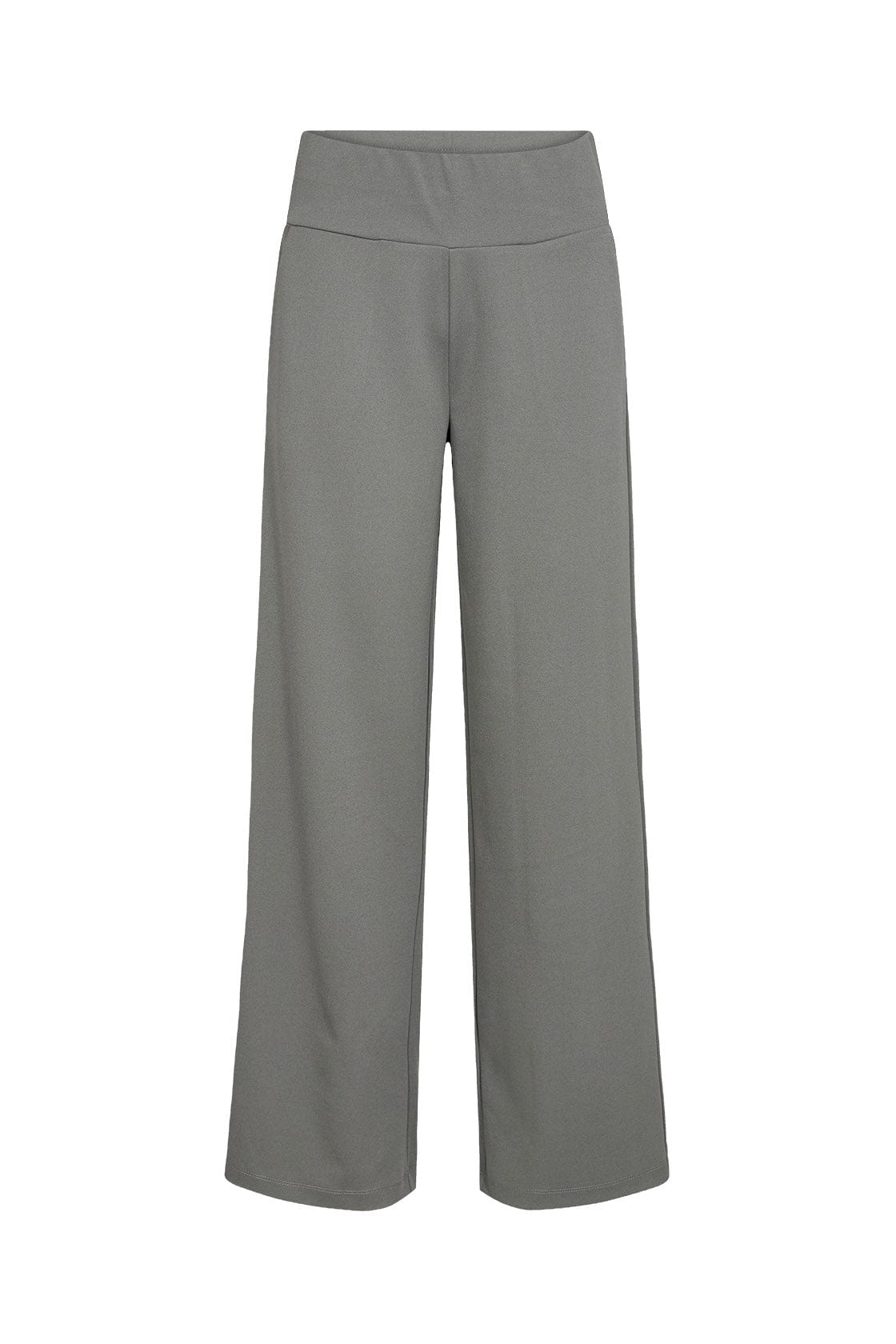 Soya Concept Siham Wide Leg Elastic Waist Trousers - Misty