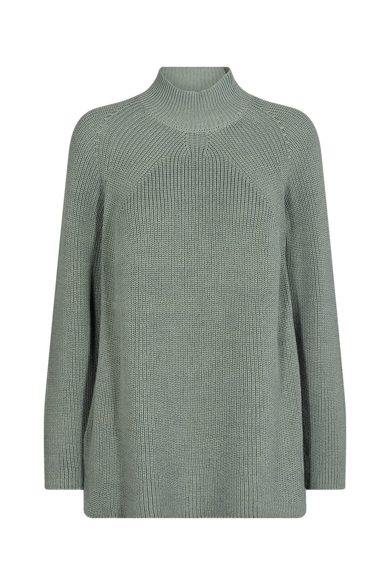 Soya Concept Tricia Polo Neck Jumper - Moss Green – Potters of Buxton