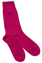 Swole Panda Bamboo Socks - Cerise SP100-S_CERISE_4-7