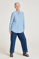 Thought Marian Lenzing EcoVero Blouse - Ice Blue