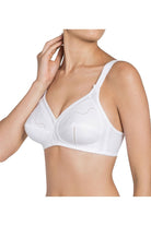 Triumph Doreen + Cotton Non-Wired Bra - White