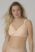 Triumph Modern Soft + Cotton Non-Wired Bra - Natural Beige