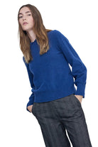 Yerse Collared Jumper - Uniform Blue