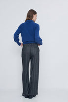 Yerse Collared Jumper - Uniform Blue